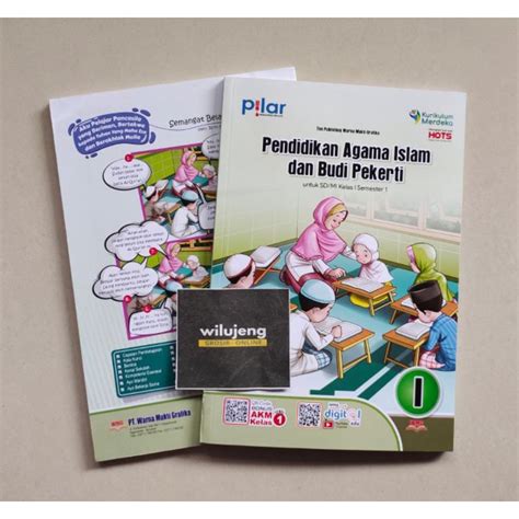 Jual Buku PILAR Kelas 1 Pendidikan Agama Islam Dan Budi Pekerti PAI SD