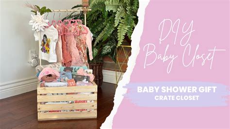 Diy Baby Closet Crate How To Step By Step Tutorial Unique Baby