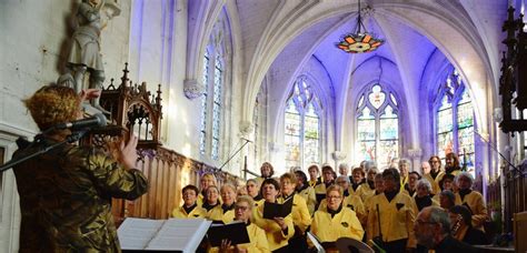 Beuzeville la Grenier Concert Chorale Chœur à cœur au profit du