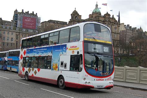 Lothian Buses Volvo B9TL 906 SN08BXW Edinburgh Lothian B Flickr