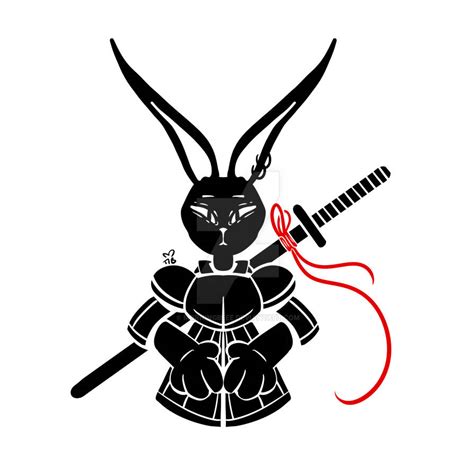 Samourai Bunny By Morningbeee On Deviantart