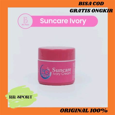 Jual Suncare Ivory Day Cream BG Skin Sunscreen BG Skin Cream Siang