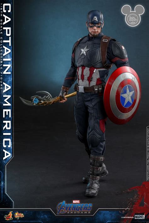 Hot Toys MMS526 復仇者聯盟終局之戰美國隊長 特別版 Captain America Special Edition 1 6 比例人偶作品