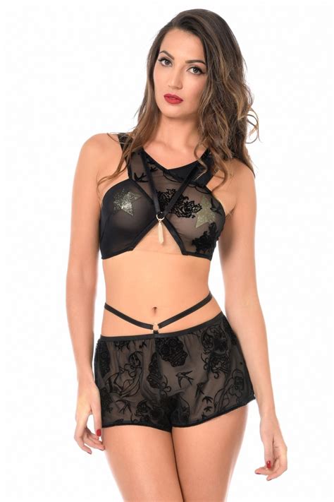 Hannah Shorty Luxury Lingerie Impudique Official Website