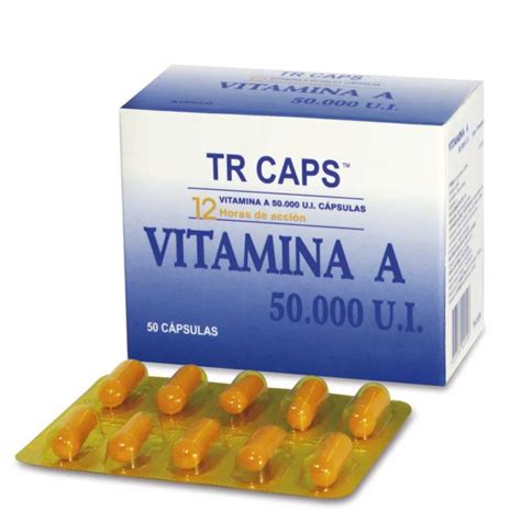 Vitamina A Tr Caps U I Capsulas