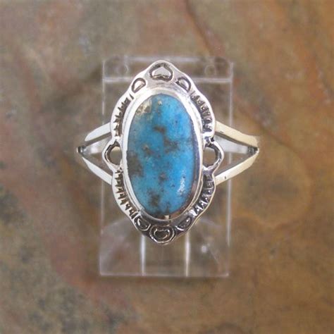 Mm Sterling Silver Turquoise Ring Transglobal Trading Australian