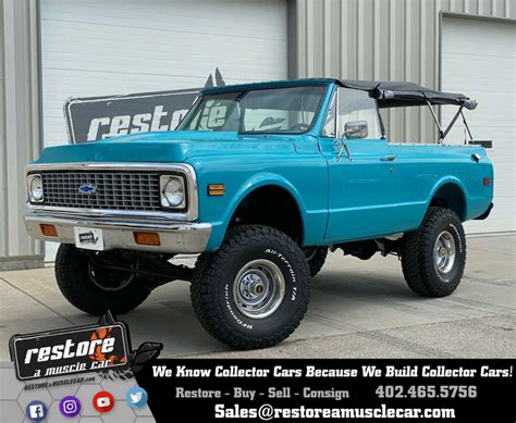 1972 Chevrolet K5 Blazer 4x4 350ci Auto Frame Off Restored Soft