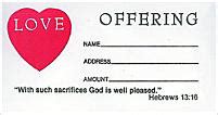 Love Offering | Broadman Church Supplies Staff