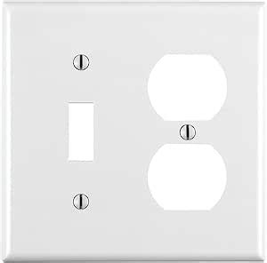 Leviton Gang Toggle Duplex Device Combination Wallplate