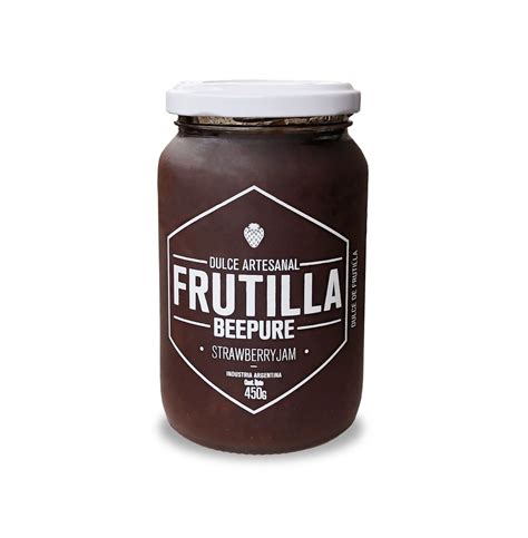 Dulce De Frutilla Artesanal BEEPURE X450g