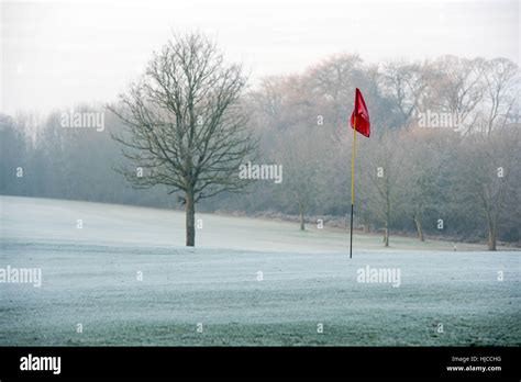 Frozen Golf Course Hi Res Stock Photography And Images Alamy