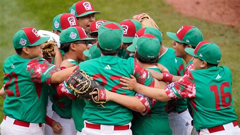 México le gana a Japón y avanza en la Serie Mundial de Ligas Pequeñas