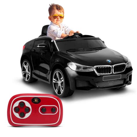 Carro El Trico Carrinho Infantil Bmw Gt Preto Controle Remoto