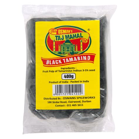 Osmans Taj Mahal Black Tamarind 400G Curry Favour