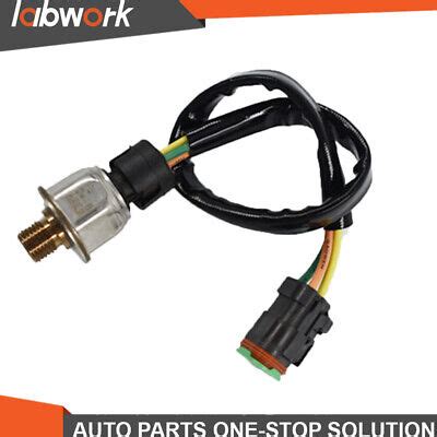 Labwork Fuel Rail Oil Pressure ICP Sensor For Caterpillar C7 C9 Highway