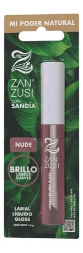 Labial Liquido Gloss Zan Zusi Con Sandia Color Nude 1 6 Gr MercadoLibre