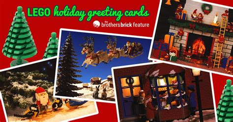 Special Delivery The Best Lego Holiday Greeting Cards Through The
