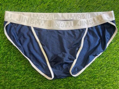Jinshi Men Briefs Bikini String Low Rise Breathable Soft Stripes Sz Xl Ebay