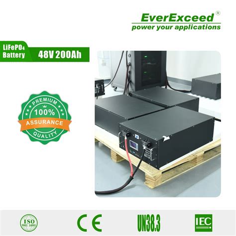 Everexceed Factory Custom Deep Cycle V Ah Lifepo Rechargeable