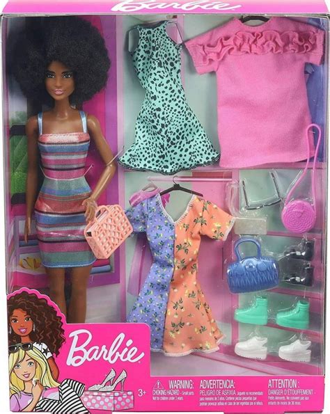 Mattel Barbie Lalka Ubranka Party Fashion Zestaw Barbie Morele Net