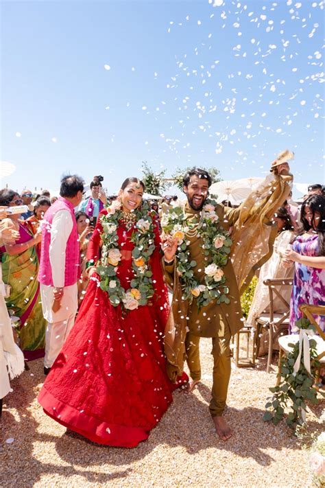 Blending Hindu & Muslim Traditions at a Destination Wedding in Malibu ...