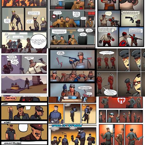 Team Fortress 2 Comics Official