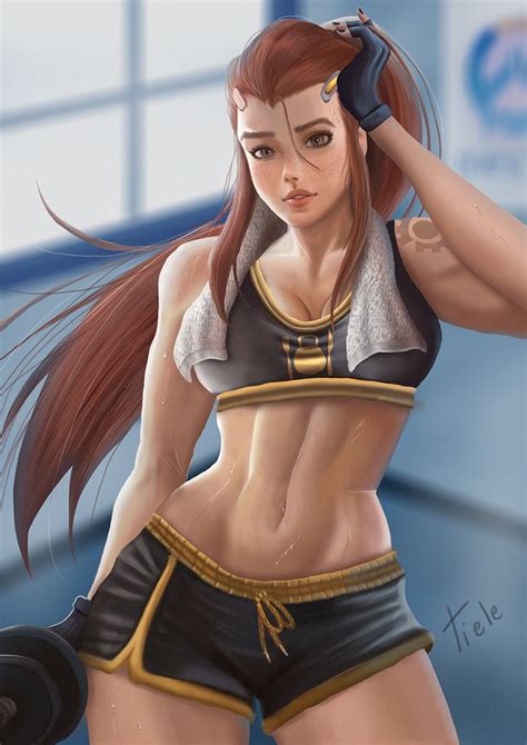 Brigitte Overwatch Fanart Tiele Silva On ArtStation At Https