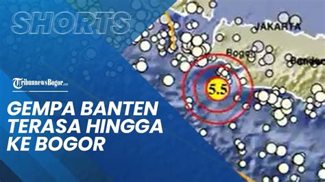 Gempa 5 5 Magnitudo Guncang Bayah Banten Getarannya Terasa Hingga Ke