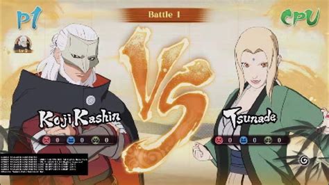 NXBUNSC Koji Kashin Vs Tsunade YouTube