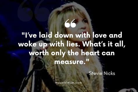 The 10 Best Stevie Nicks Quotes - Musical Mum