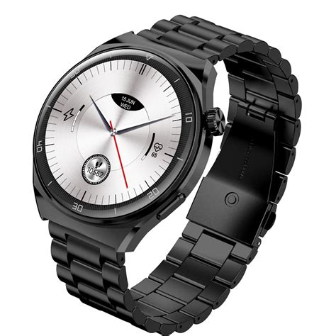 Smartwatch Garett Men V Black Steel