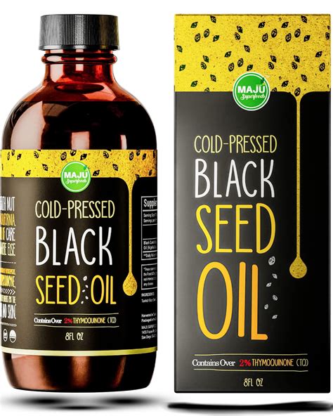 Maju Black Seed Oil Times Thymoquinone Cold Pressed Turkish