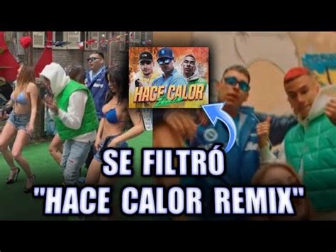 Se Filtr Hace Calor Remix De Kaleb Di Masi Con Rvfv Y Sfera Ebbasta