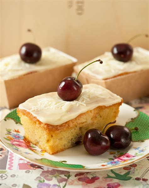 Cherry And White Chocolate Mini Loaf Cakes Baking Heaven