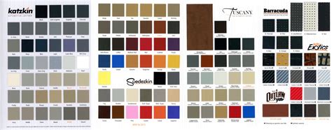 Katzkin Leather Colors