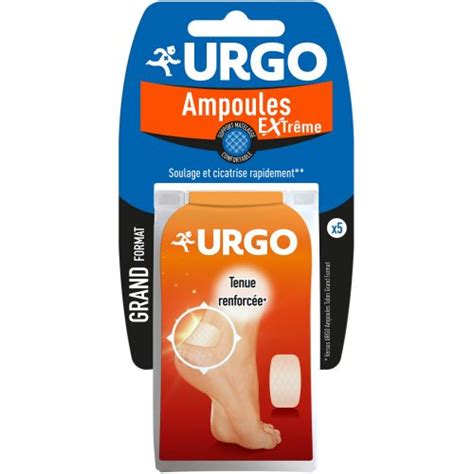 URGO Panssement Ampoules Extreme Grand Format 5 Pansements