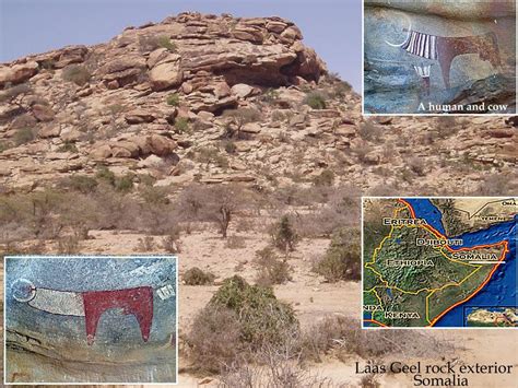 Somalias Legacy Laas Geel Caves Covered With At Least Year Old