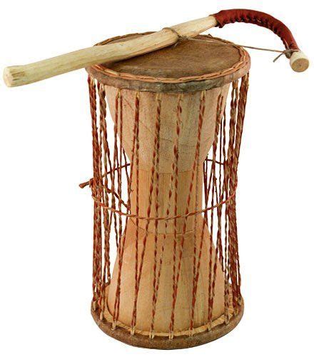 Overseas Connection African Talking Drum, 11" x 5" by Overseas ...