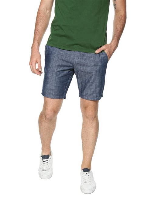 Short Essex Con Bolsillo Para Hombre 191 380750 34 Azul