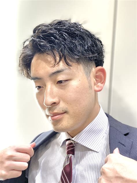 ビジネスヘア 就活ヘア 好印象 ツイストスパイラル 新潟メンズパーマ メンズ専門店 メンズサロン ヘアスタイル新潟新潟市の理容室床屋