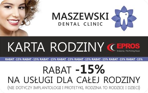 Karty Lojalno Ciowe Maszewski Dental Clinic