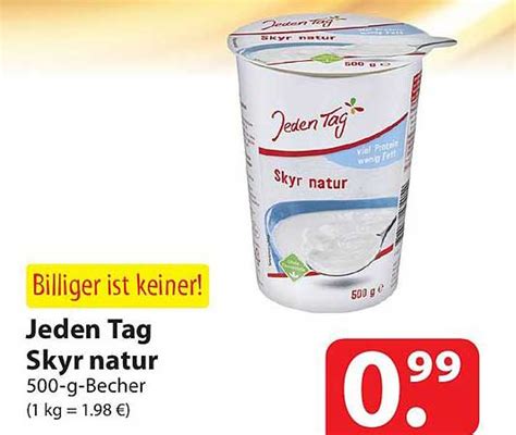 Jeden Tag Skyr Natur Angebot Bei Famila 1Prospekte De