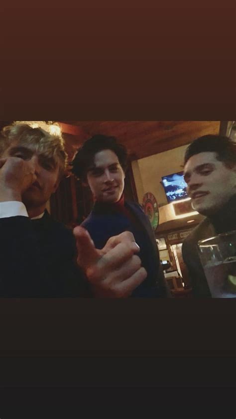 Cole Sprouse Casey Cott And Hart Denton Bughead Riverdale Cole