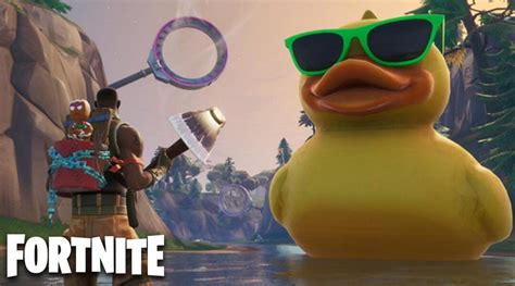 Fortnite Giant Rubber Duck Location Where To Find It And Umbrellas