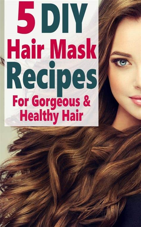 5 Diy Hair Mask Recipes For Dry Damaged And Overworked Hair