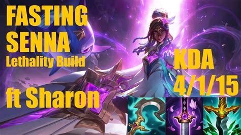 Fasting Senna Lethality Build Wild Rift Gameplay Youtube