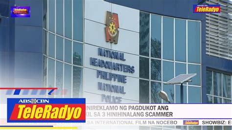 8 Pulis Inireklamo Ng Pagdukot At Pangingikil Sa 3 Hinihinalang Scammer