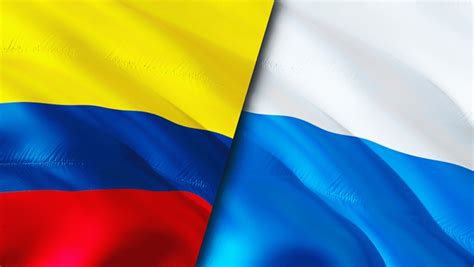 Colombia San Marino Flag Royalty Free Images Stock Photos