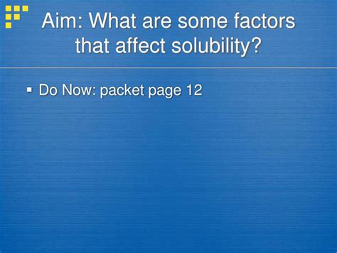 PPT Aim Using Table F To Predict Solubility PowerPoint Presentation