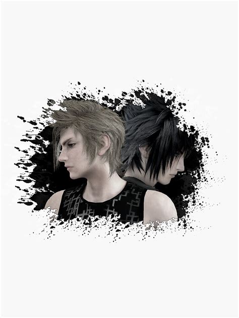 My Friend Prompto U Noctis Sticker For Sale By Jeffylawliette